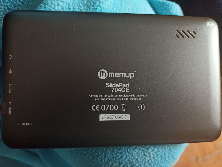 Tablet 7 memup slidepad