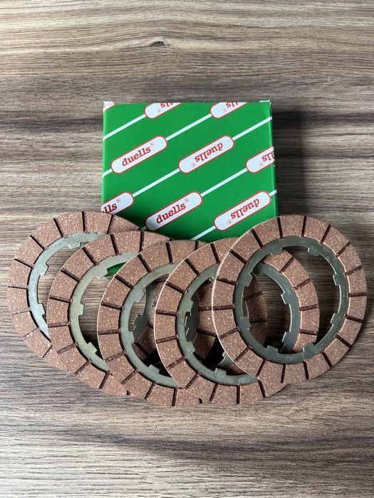 NOWY KOMPLET DUELLS tarcz tarcze sprzęgła JAWA  250  KYVACKA   PANELKA