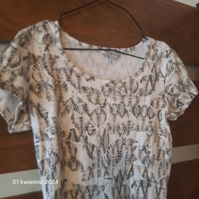 Bluzka damska The Collection rozmiar L 100%Cotton stan idealny
