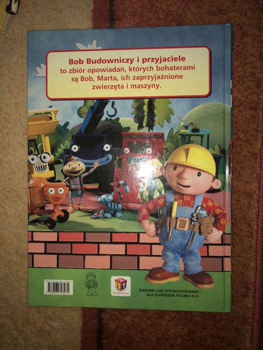 Książka „Bob budowniczy”
