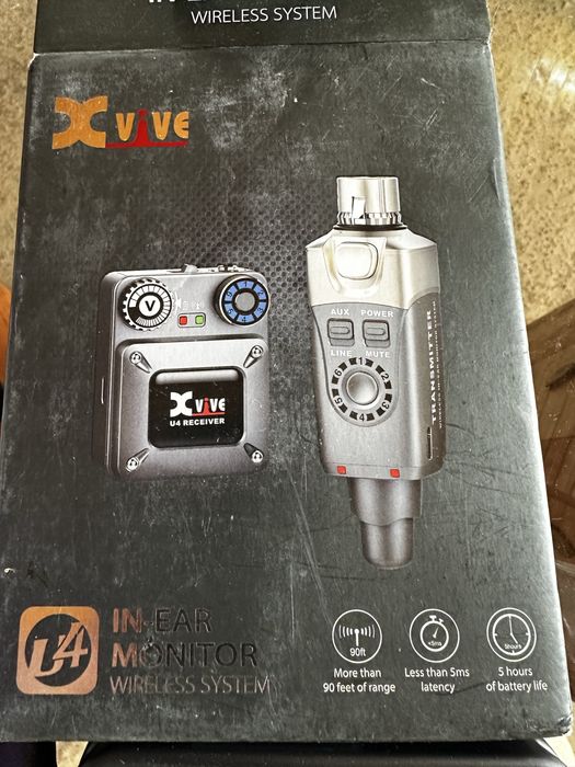 Система персонального моніторингу XVive U4 In-Ear Monitor Wireless System, радіосистема