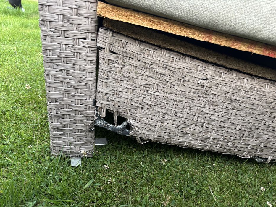 Meble ogrodowe technorattanowe