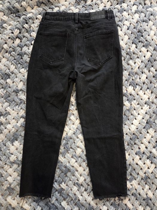 Czarne jeansy damskie S