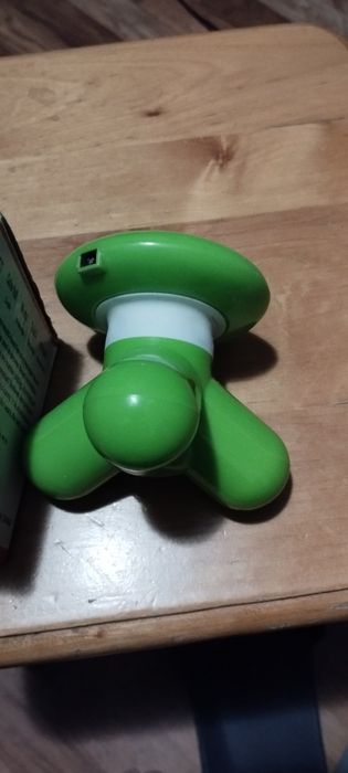 Масажер ручний міні вібромасажер універсальний 9х8 см USB або 3xAAA Mi