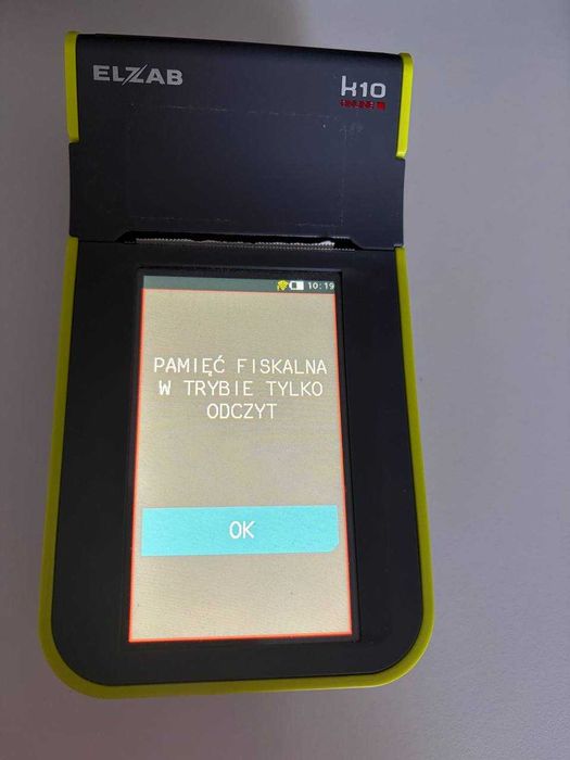 Kasa fiskalna ELZAB K10 BT/WiFi – wyrejestrowana
