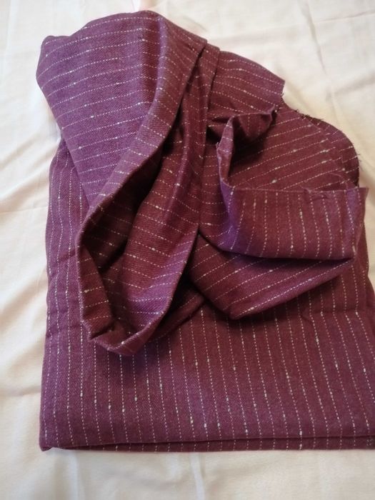 Отрезок ткани Драп цвет бордо с малиной Размер 1,58 * 3,40 м.