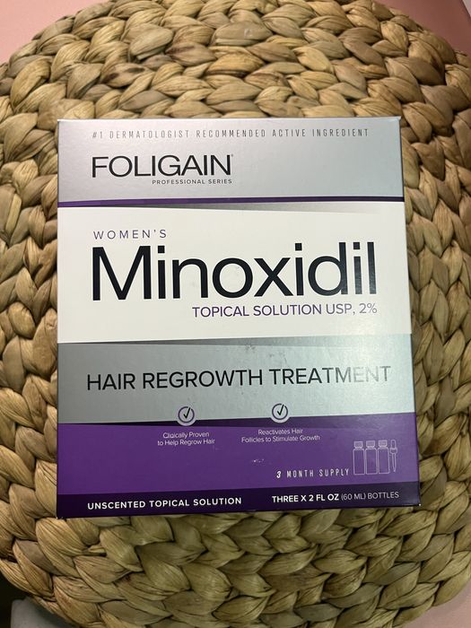 Cresximento barba e cabelo -Minoxidil