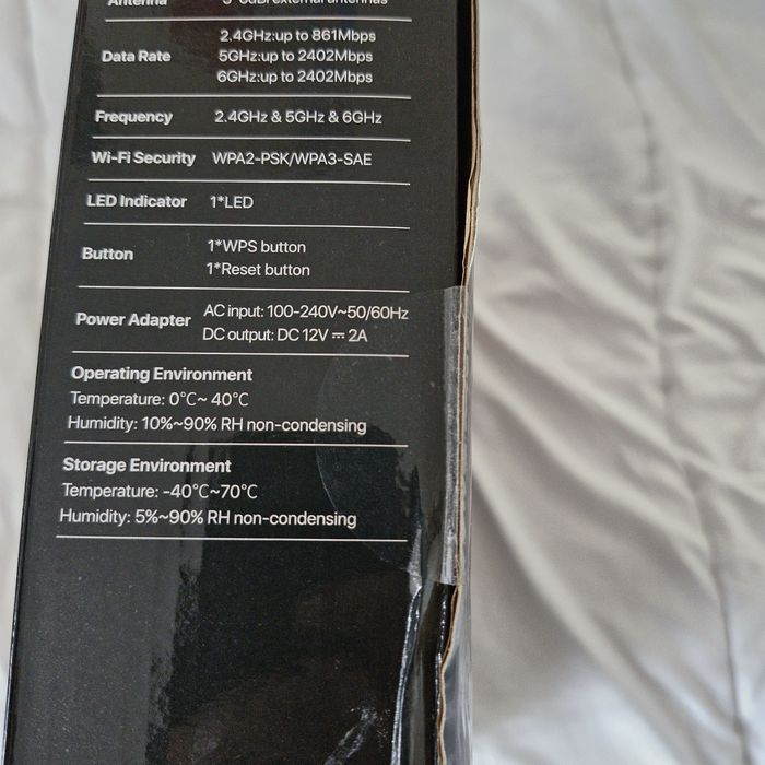 Router WiFi 6E Tenda RX27 Pro