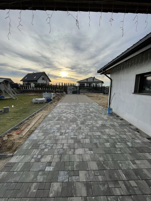 Usługi brukarskie, układanie kostki brukowej WOLNE TERMINY