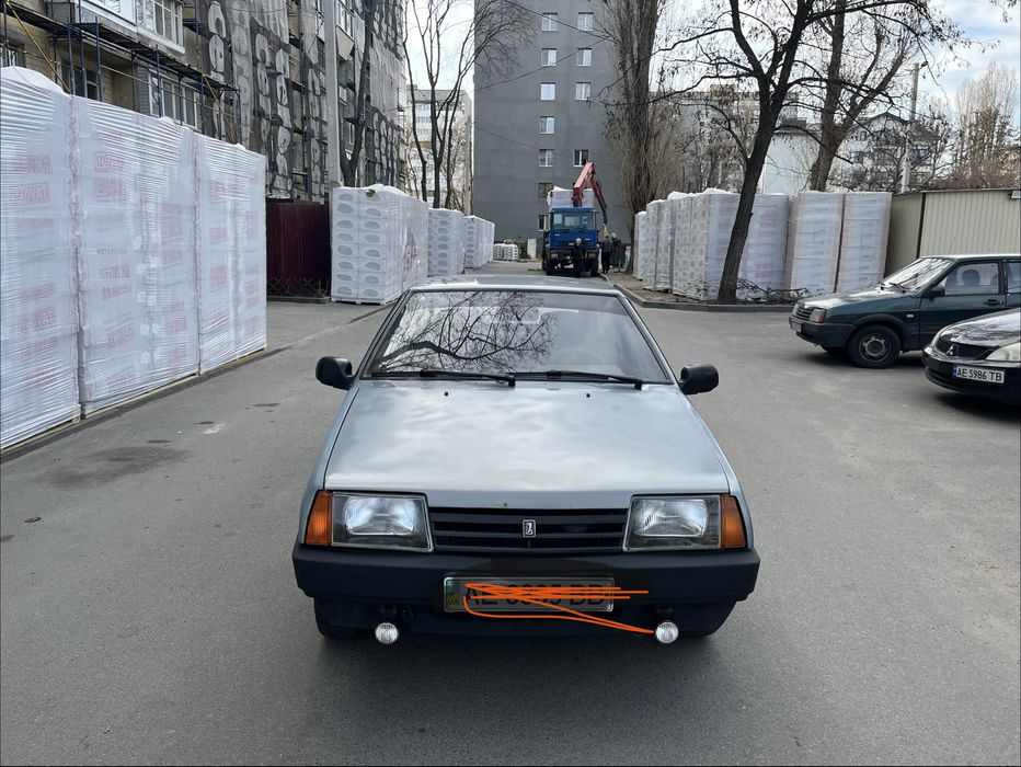 Ваз 2109 на полном боевом ходу