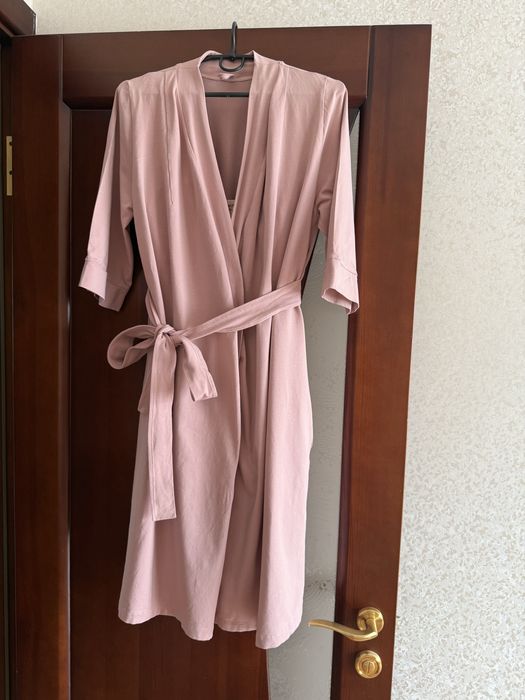 Продам комплект сорочка та халат для годування, у пологовий+подарунок