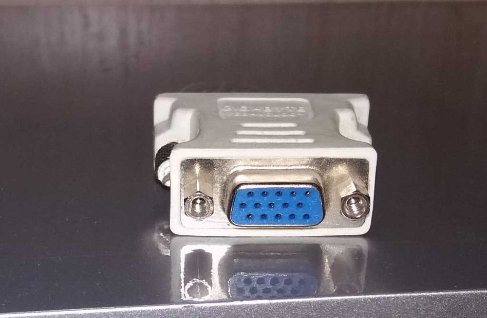 Adapter, przejściówka DVI -A / VGA
