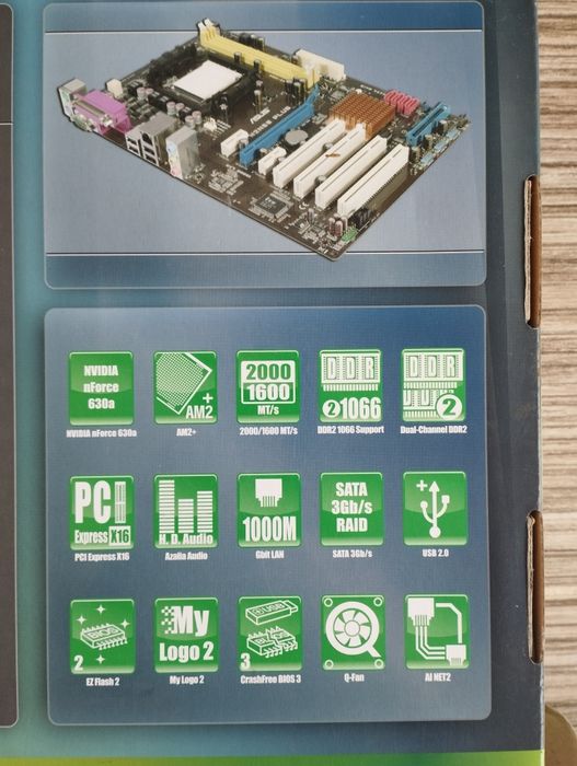 Комплект материнська плата, процесор, озу