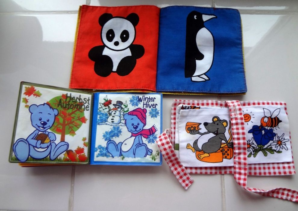 Фірмові м'які кольорові розвиваючи книжечки для малюків