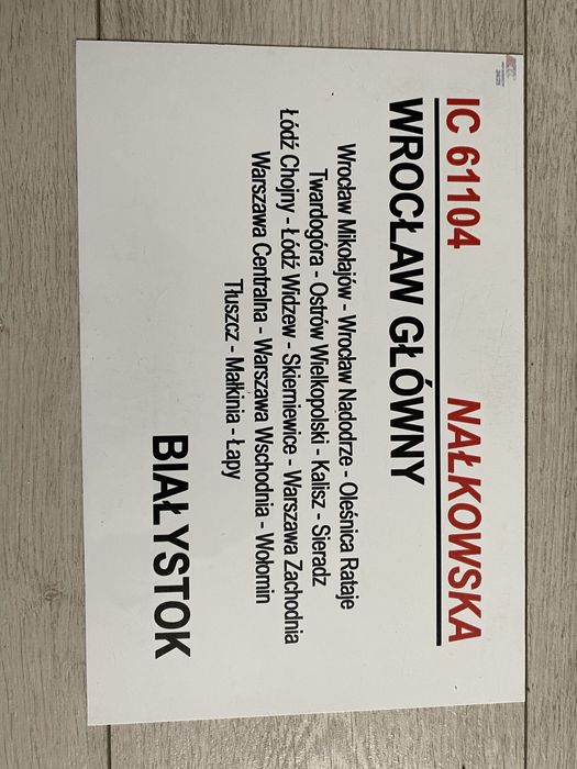 Tablica relacyjna IC Nałkowska