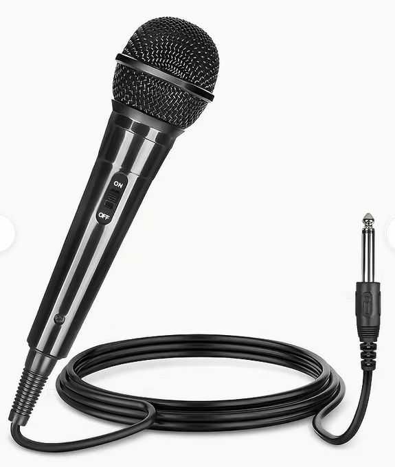 Mikrofon profesjonalny przewodowy 22cm karaoke , konferencje , muzyka