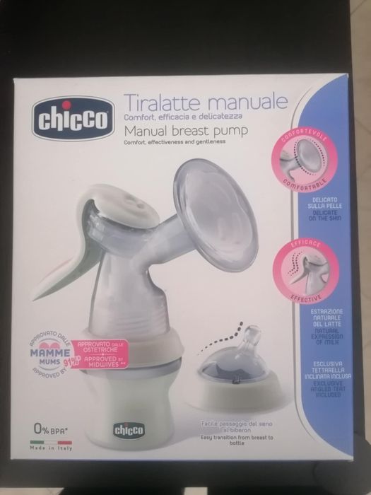 Bomba de tirar leite manual