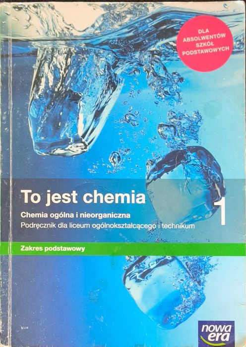 To jest chemia 1 zakres podstawowy