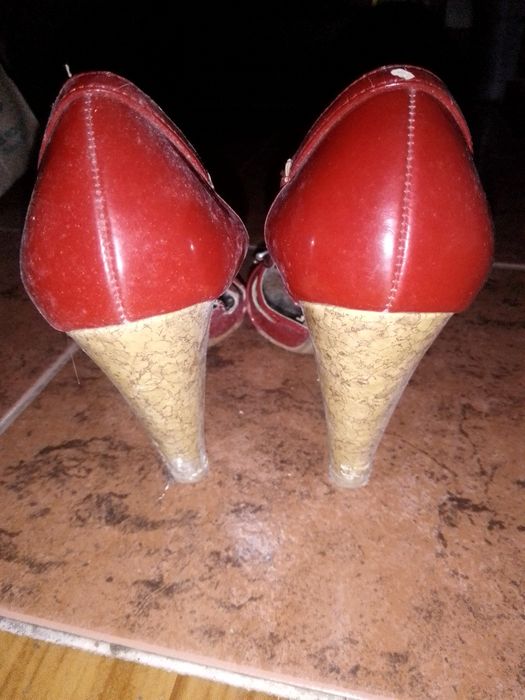 Sapatos de salto alto 7cm