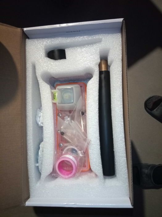 Bateria umywalkowa podtynkowa czarna stellman uno II