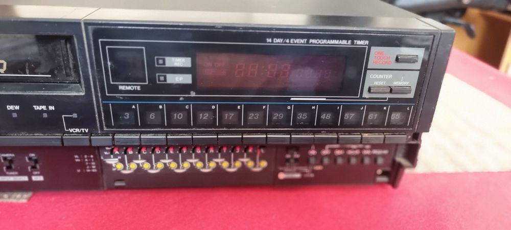 Retro Vintage Magnetowid Video Emerson VCR951HA made in japan