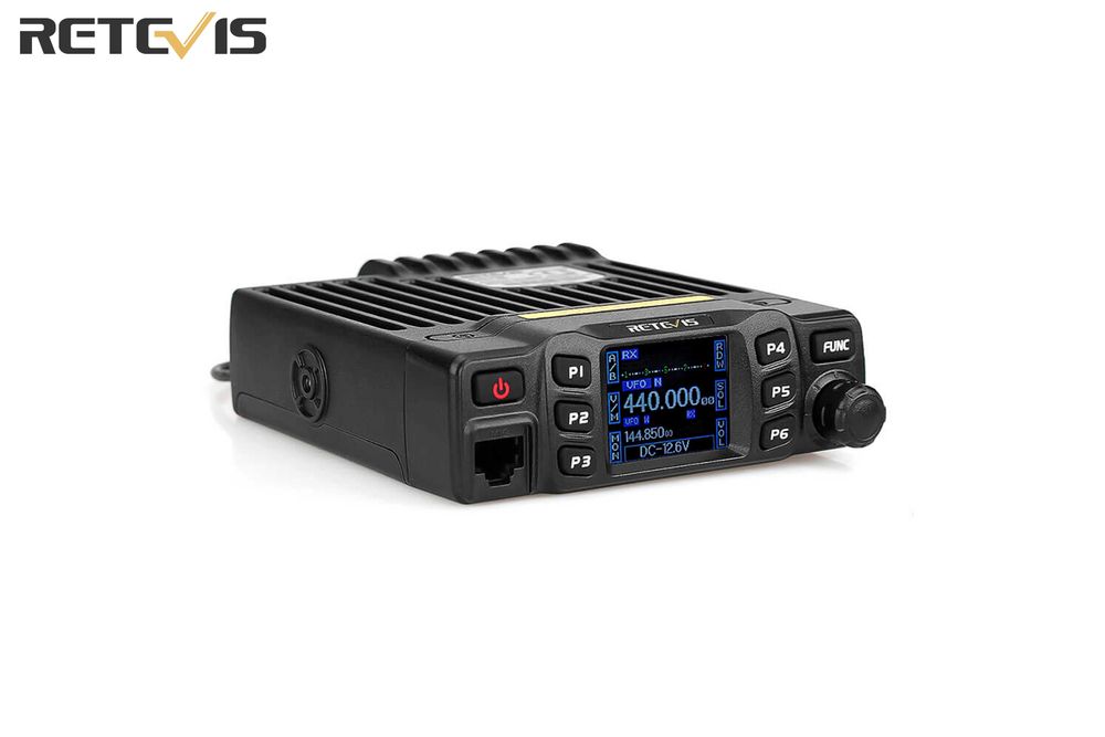 Rádio móvel Retévis RT95 banda Dupla VHF UHF 25 wats