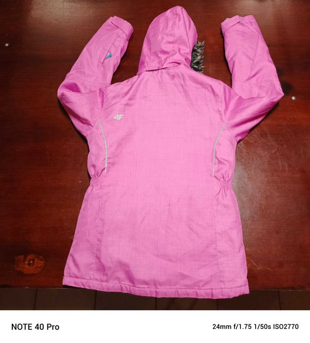 Kurtka narciarska 4F 152 dziewczęca membrana 5000 zimowa