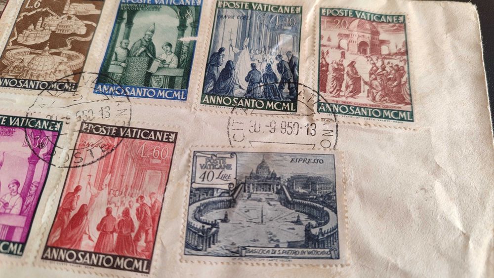 Vaticano; Ano Santo 1950 | selos FDC