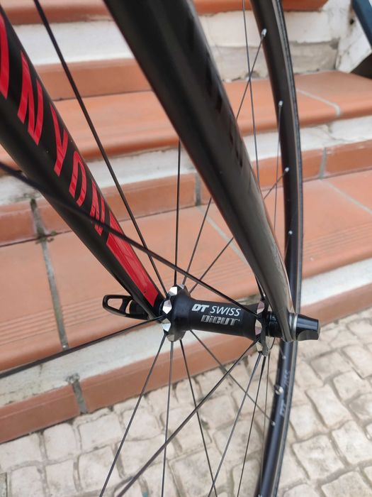 Bicicleta de estrada em carbono Canyon Endurace CF9 Tamanho S 53 2016