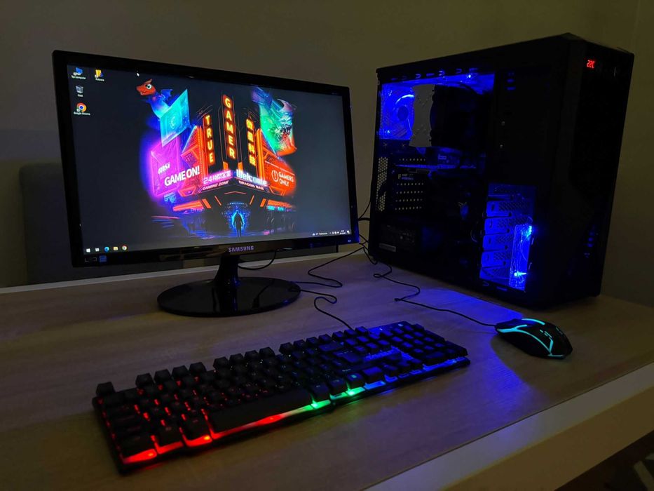 Zestaw Do Gier i5 4x3.2GHz/GTX960-2GB/Ram-16GB/SSD240+1TB/Samsung 22'