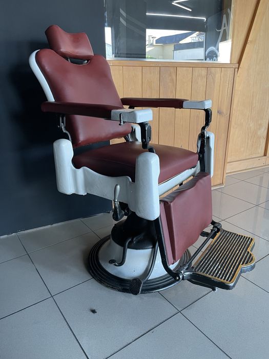 Cadeira barbeiro sem hidraulico