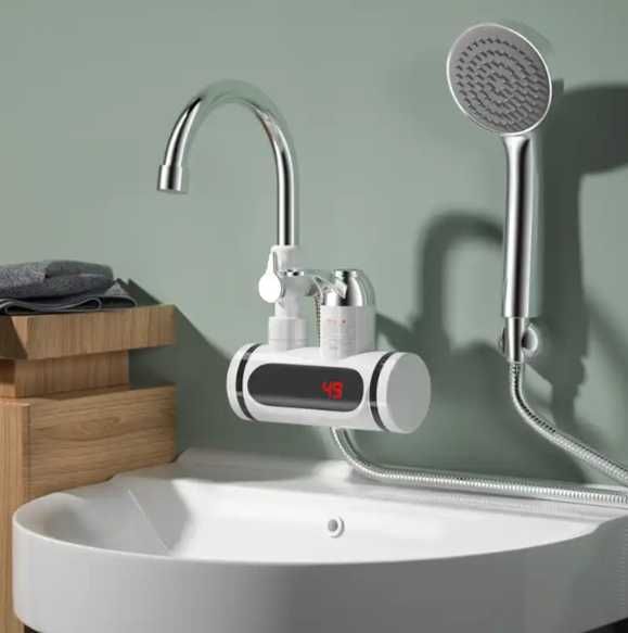 NOVO Chuveiro elétrico c/ mostrador de temperatura horizontal