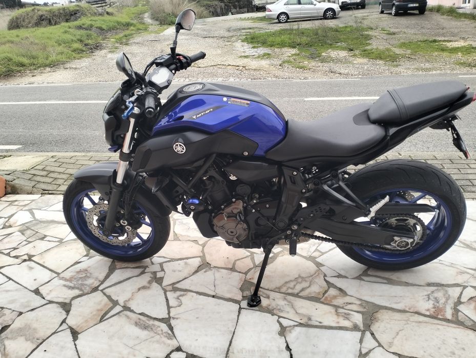Yamaha mt07 de 2018