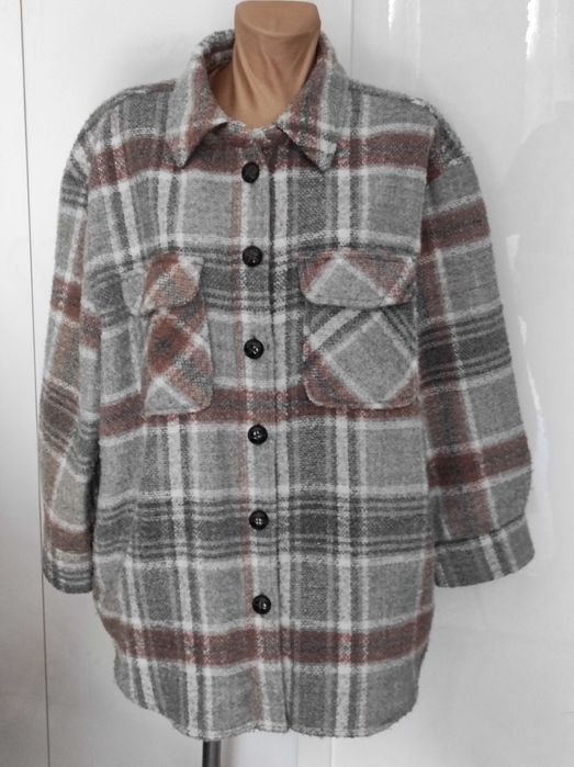 - Primark - Kurtka, koszula r. L / 42-44