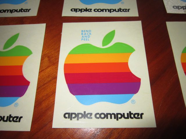 Apple - Naklejka - Oryginalna - Duża