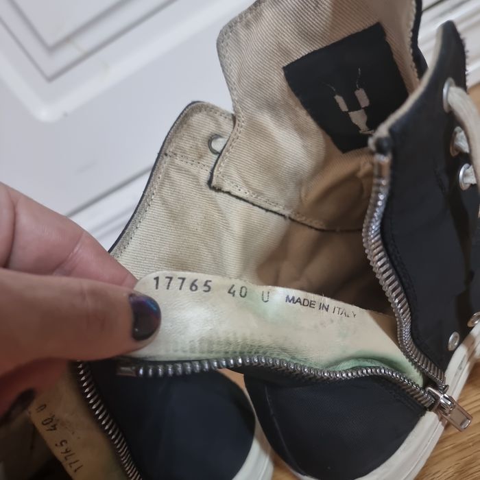 Rick owens darkshadow ramones