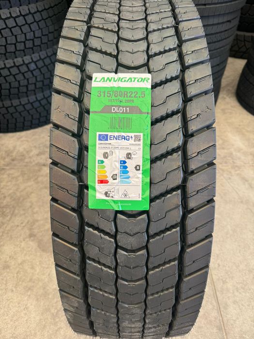 315/80R22.5 Opona cięzarowa Lanvigator DL011 Napęd Dystansowy
