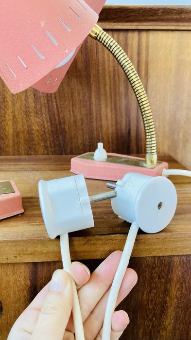 Conjunto de 2 candeeiros anos 70