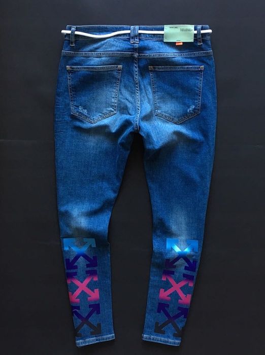 Nowe Spodnie OFF-White Jeans oryg