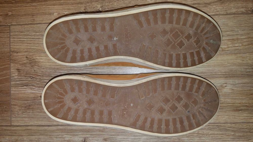 Buty Timberland 41/42 27cm Skóra* brązowe skórzane półbuty Ortholite