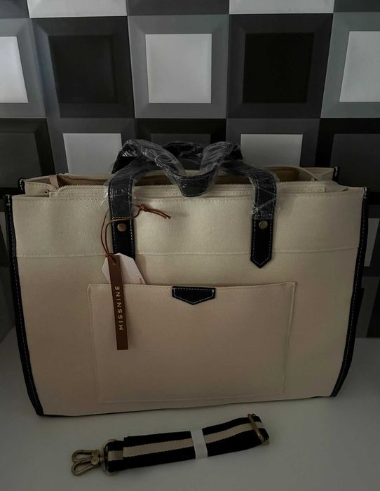 Duża damska torba Missnine na laptopa 15,6