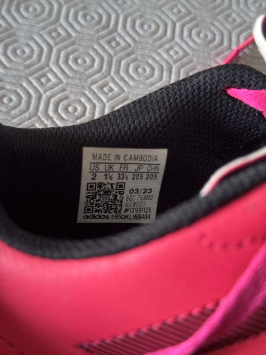 Chuteiras criança adidas n 34