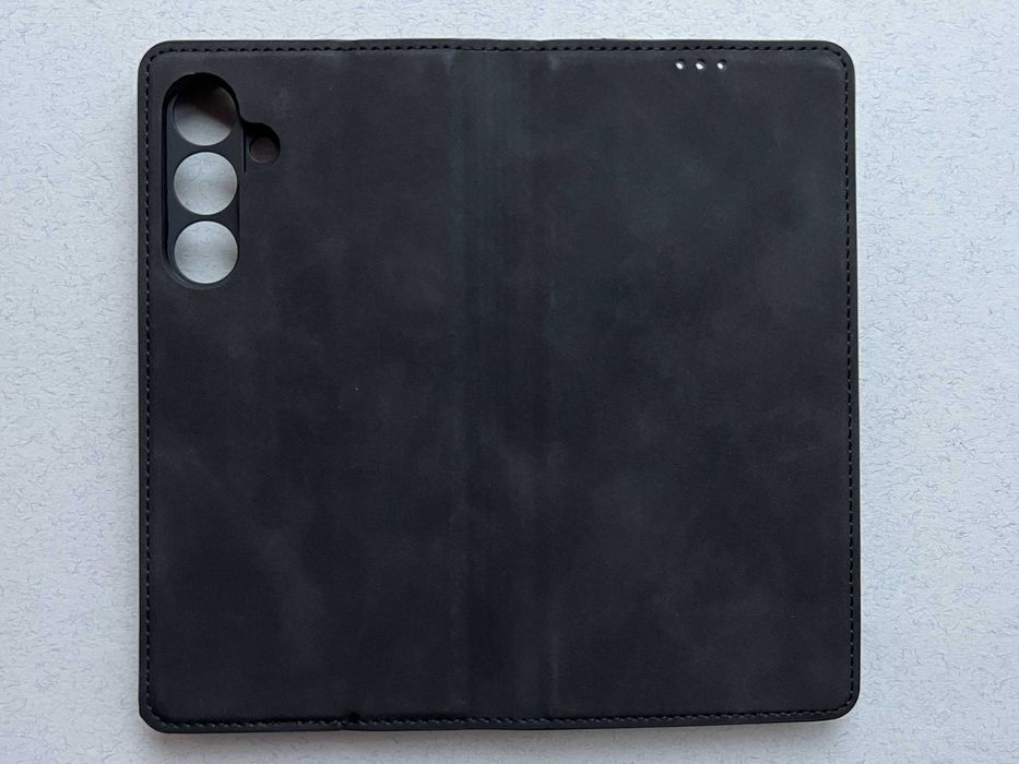 Samsung Galaxy S24 FE чохол книжка еко шкіра слоти для карт чехол