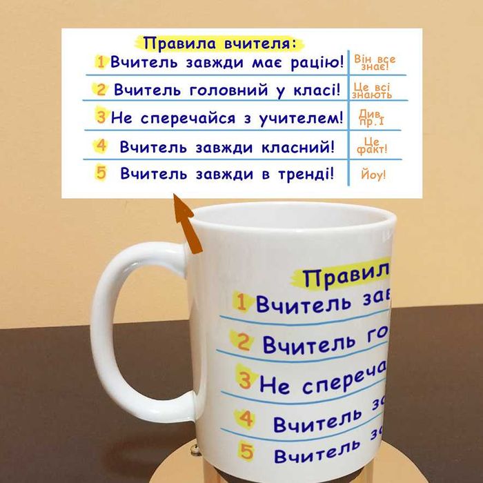 Чашки, одяг та пазли з власним дизайном. Подарунки