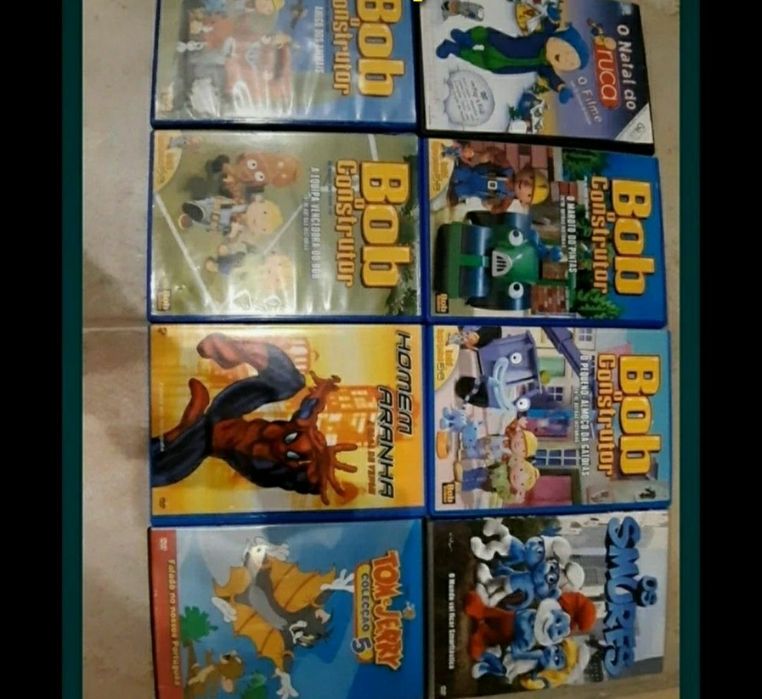 Vários filmes para DVD