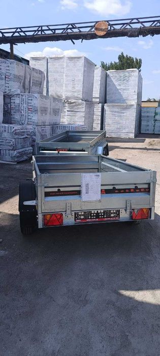 Причіп оцинкований 2х1.25