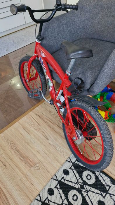 Rower czerwony 16 cali
