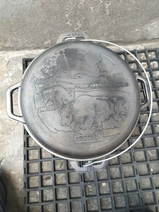 Казан чугунный Brizoll 12л