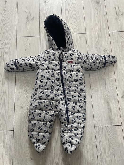 Kombinezon zimowy dziecięcy niemowlęcy disney mickey mouse myszka miki