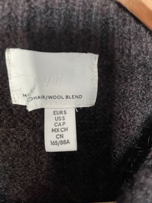 Джемпер НМ mohair/wool blend p. S оверсайз